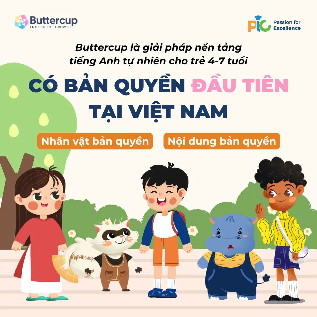 GIÁO TRÌNH TIẾNG ANH MẦM NON BUTTERCUP