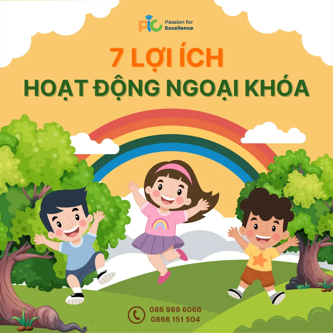 LỢI ÍCH CỦA HOẠT ĐỘNG NGOẠI KHÓA VỚI TRẺ