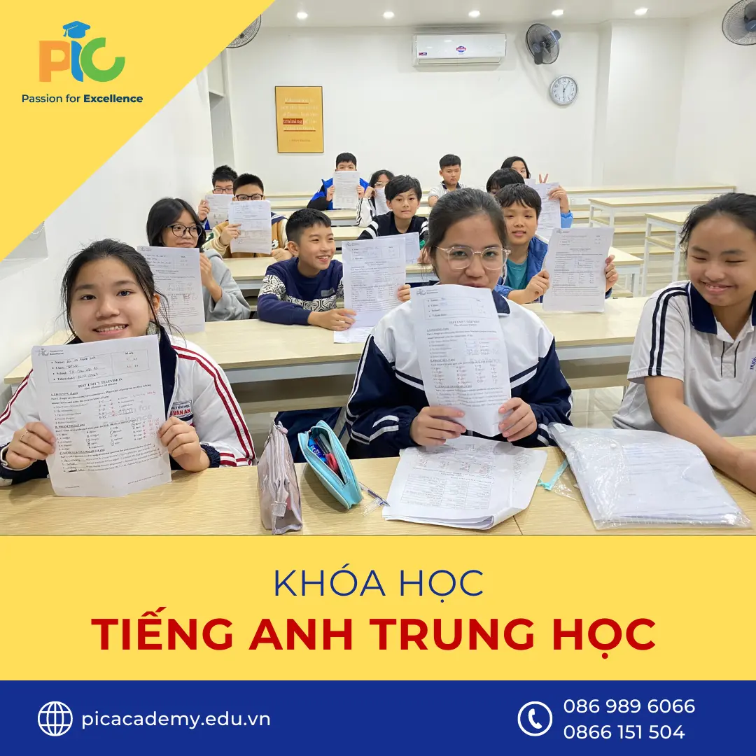 TIẾNG ANH TRUNG HỌC